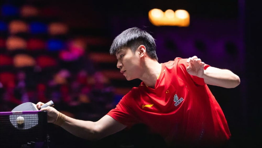 包含日本队横扫德国队，张本智和扛起全队的词条